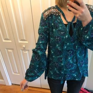 Like New Billabong Flowy Top